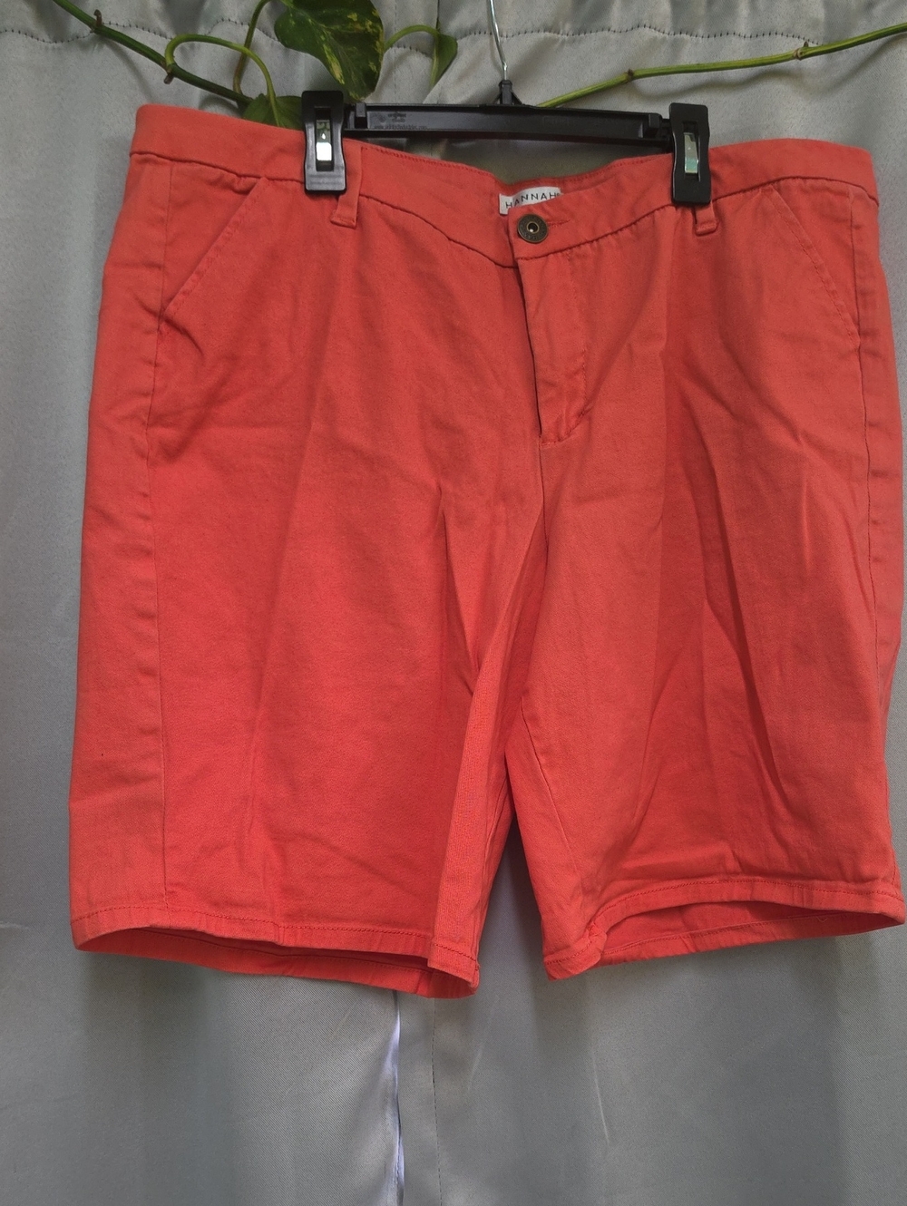 Hannah Men's Coral Flat-Front Shorts